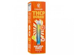 CanaPuff BOMB 24K Gold Punch, 0,8 g THCp - за еднократна употреба, 2 ml