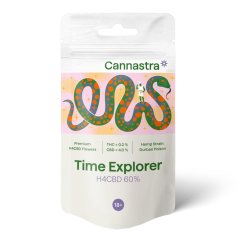 Cannastra H4CBD Kvet Time Explorer (Durban Poison) 60%, 1 g - 100 g