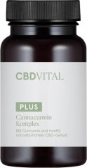 CBD Vital - Capsule complexe CBD cu extract de curcumină