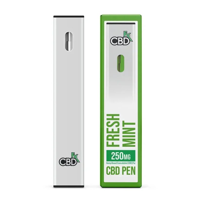 CBDfx Svježe Mint CBD Vape olovka, 250 mg