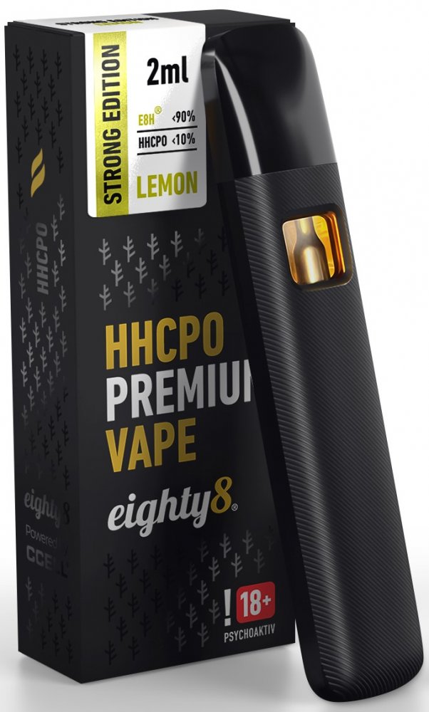 Eighty8 HHCPO Vape Pen Hương Chanh Cao Cấp Mạnh, 10% HHCPO, 2 Ml | Canatura