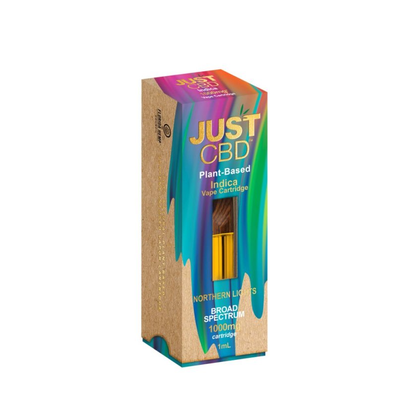 JustCBD Nothern Lights kasetne 1000 mg, 1 ml