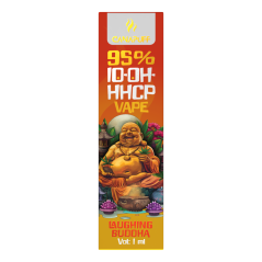 CanaPuff Caneta Vape Descartável 10-OH-HHCP Buda Rindo, 10-OH-HHCP 95%, 1 ml