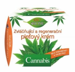 Bione Cannabis Crème faciale adoucissante et régénératrice, 51 ml