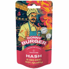 Canntropy 8-OH-HHC Hash Donny Burger, 8-OH-HHC 90% calitate, 1 g - 100 g