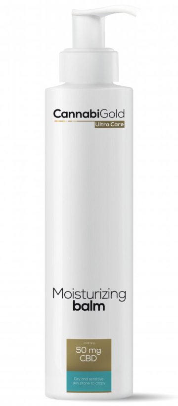 CannabiGold Baume hydratant CBD 50 mg, 200 ml