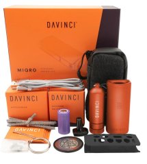 DaVinci MIQRO vaporizer - Rust / Red - Explorer´s Collection Set