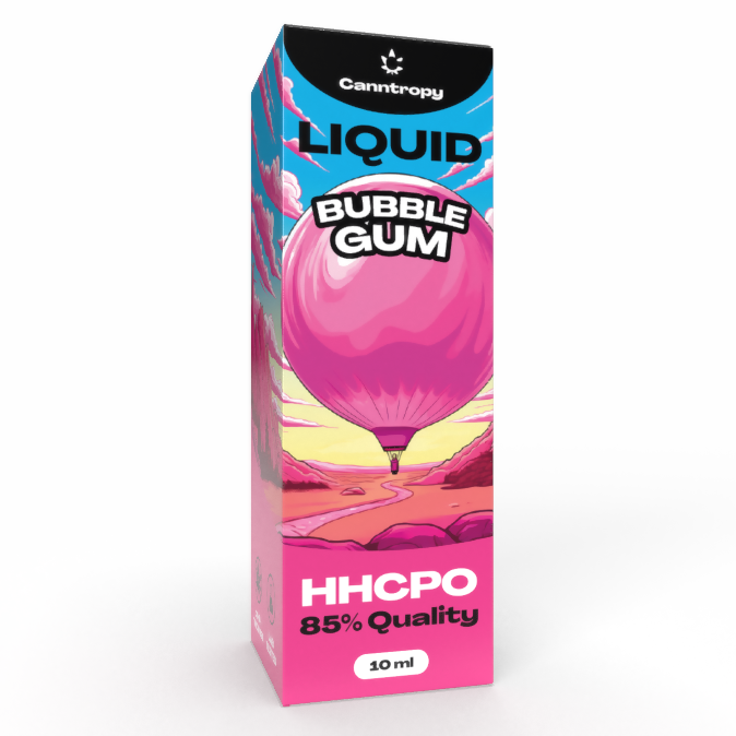 Canntropy HHCPO Liquid Bubblegum, HHCPO 85% kwalità, 10ml