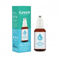 Green Pharmaceutics Nano CBG/CBD-spray - 300 mg, 30 ml