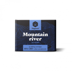 Happease Mountain River-patroon 1200 mg, 85% CBD, 2 stuks x 600 mg