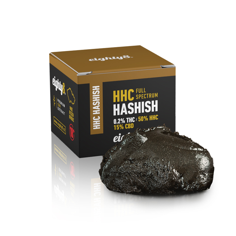 Eighty8 - Hashish HHC, 50% HHC, 10 g