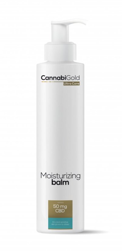 CannabiGold Moisturizing balm CBD 50 mg, 200 ml