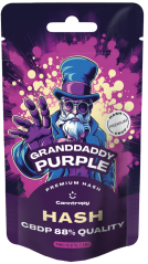 Canntropy CBDP Hash Granddaddy Purple, CBDP 88% chất lượng, 1 g - 5 g