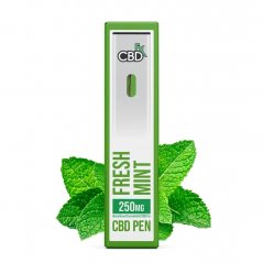 CBDfx Fresh Mint CBD Vape Pen, 250 mg, (1 ml)