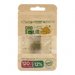 Euphoria CBD Pressad hampa Cantaloupmelon Haze 1 g, 12 %, 120 mg CBD