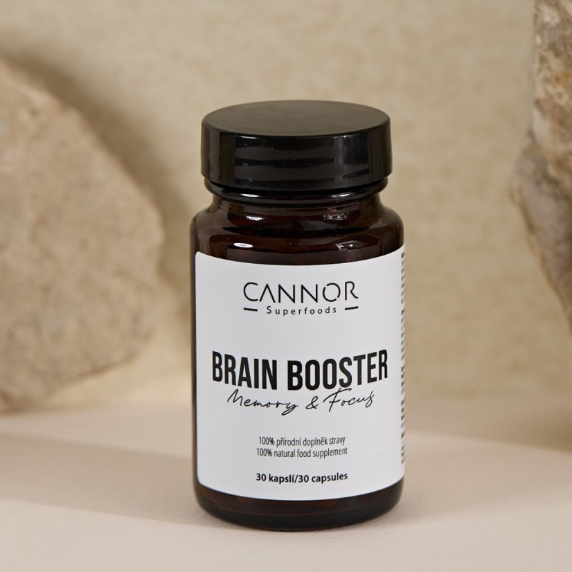 Cannor Brain Booster, 30 κάψουλες