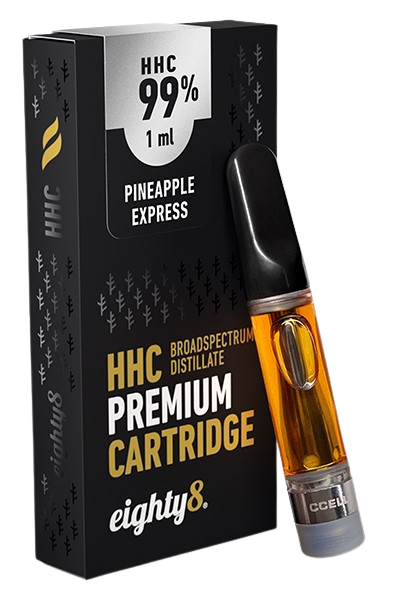 Eighty8 HHC патрон Pineapple Express - 99 % HHC, 1 ml
