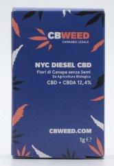 Cbweed NYC Diesel CBD virág - 1 gramm