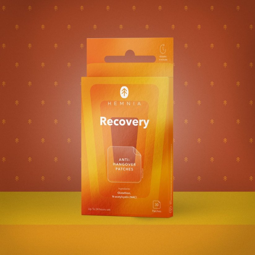 Hemnia Recovery -  Anti hangover patches, 30 pcs