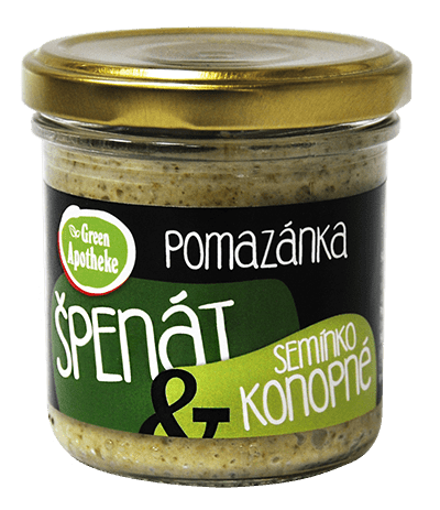 Green Apotheke Pasta de sementes de espinafre e cânhamo 140g