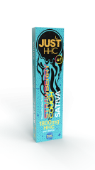 JustHHC Eldobható HHC Vape Strawberry Cough, 1 800 mg HHC, 2 ml