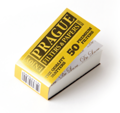 Prague Filters and Papers - Sigaret scheuren filters, 50 stuks