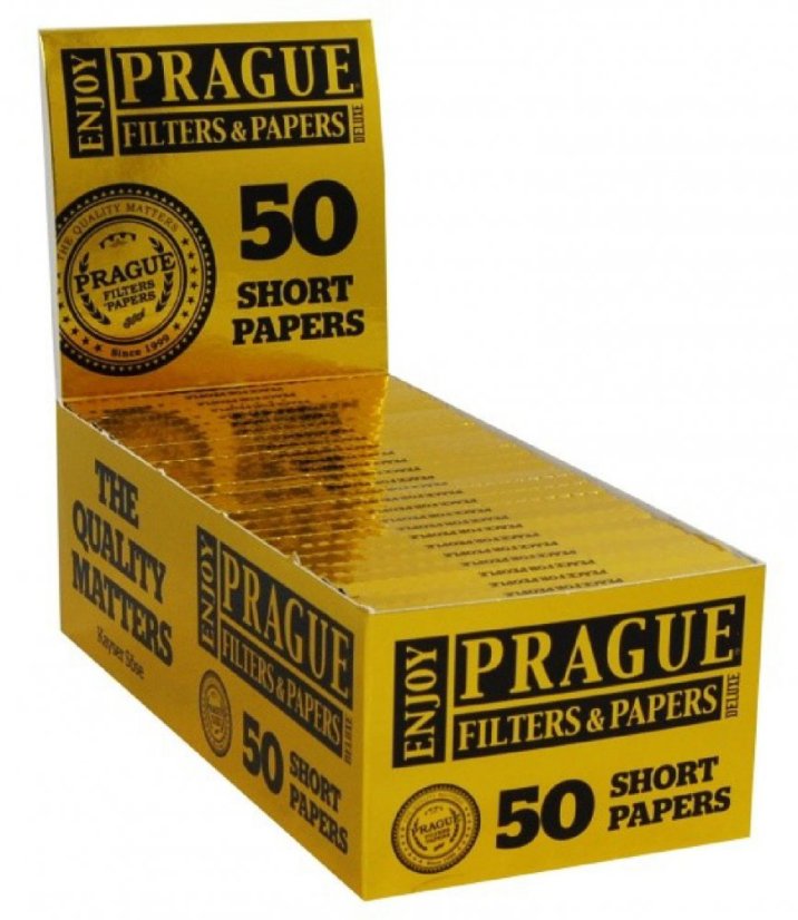 Prague Filters and Papers - Karti qosra regolari - kaxxa 50 biċċa