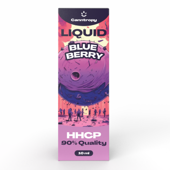 Canntropy HHCP Liquid Blueberry, HHCP 90% gæði, 10ml