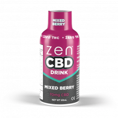 ZEN CBD Drink - Смесени ягоди, 70 mg, 60 ml
