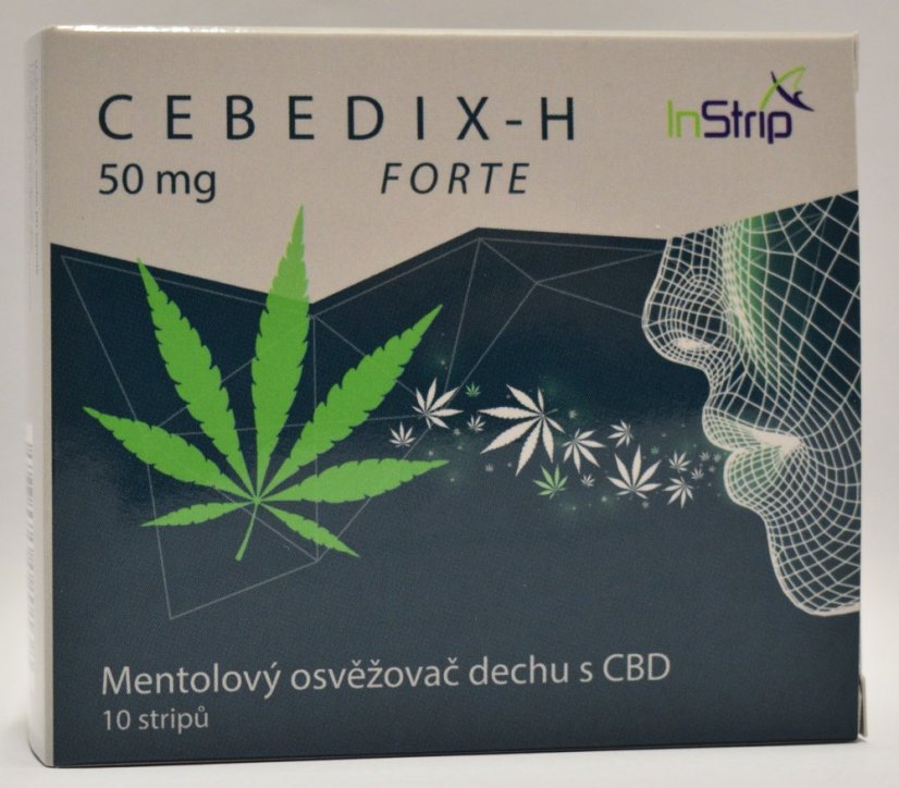 CEBEDIX-H FORTE CBD配合メントール口腔清涼剤 5mg×10本 50mg