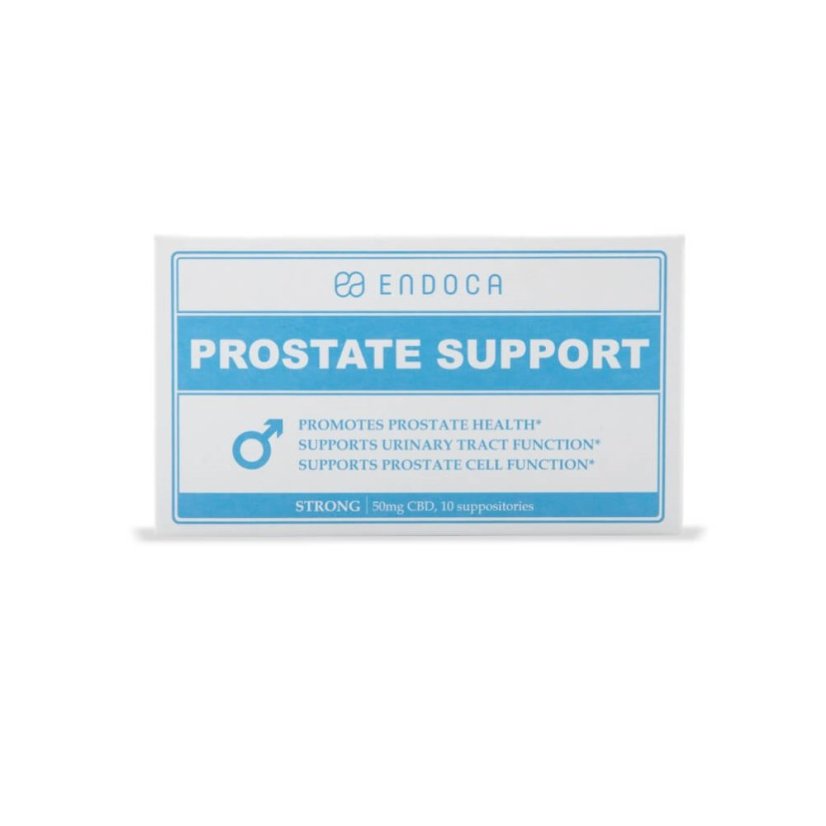Endoca Супозитории Prostate Support 500 mg CBD, 10 бр.