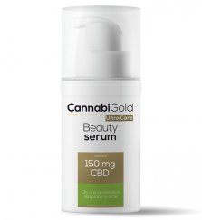 CannabiGold Serum pielęgnacyjne – Skóra tłusta i mieszana, CBD 150 mg, 30 ml