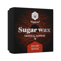 Happease - Ekstrakt Tropical Sunrise Sugar Wax, 62% CBD, 1g