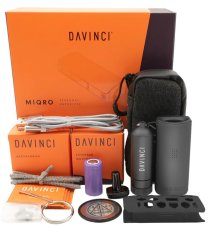 DaVinci MIQRO vaporizer - Onyx / Black / Czarny - Explorer´s Collection Set