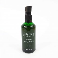 Cannor CBD:tä sisältävä hierontaöljy - 500 ml