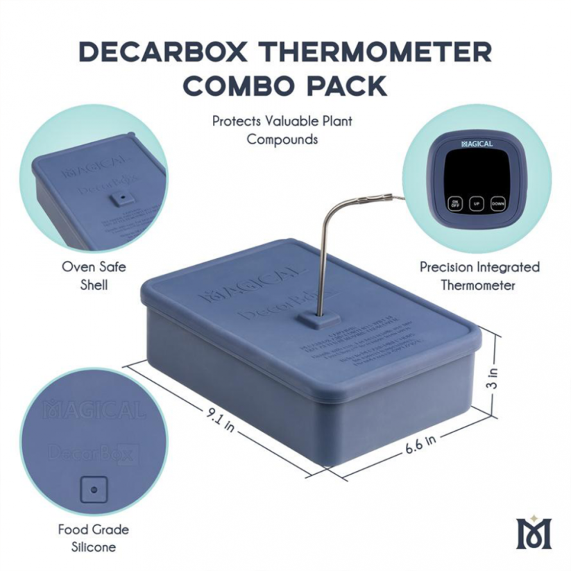 Magiškas sviestas DecarBox Termometras Kombinuotas Paketas