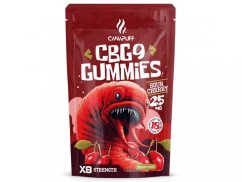 CanaPuff CBG9 Gummies Sour Cherry, 5 stk x 25 mg CBG9, 125 mg
