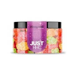JustHHC Gummies Sour Bears, 250–1000 mg HHC