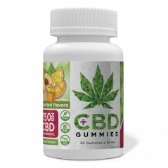 Euphoria CBD Gummies Mix 750 mg CBD, 30 pcs x 25 mg