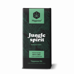 Happease Classique Esprit de la jungle - Kit de vapotage, 85% CBD, 600 mg