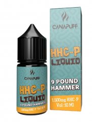CanaPuff HHCP flytande 9 pund hammare, 1500 mg, 10 ml