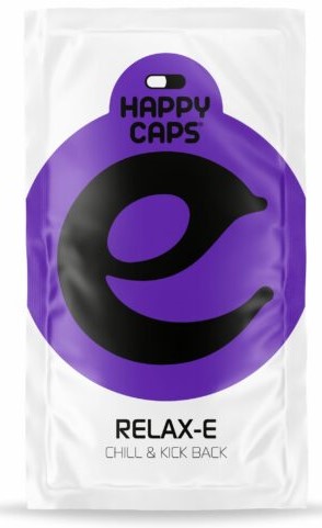 Happy Caps Relax E - Avslappende og beroligende kapsler