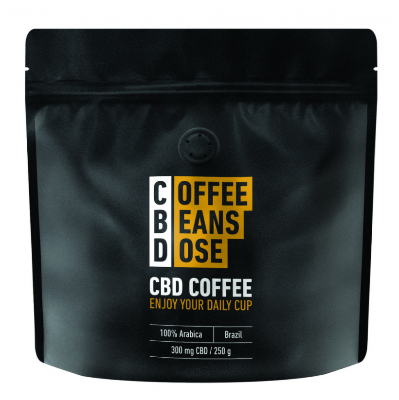 Eighty8 CBD koffie, 300 mg CBD, 250 g