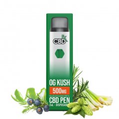 CBDfx GO Kush CBD Vape Caneta 500 mg CDB, 2 ml