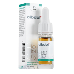 Cibdol CBD Alyva 2.0 5 %, 500 mg, 10 ml