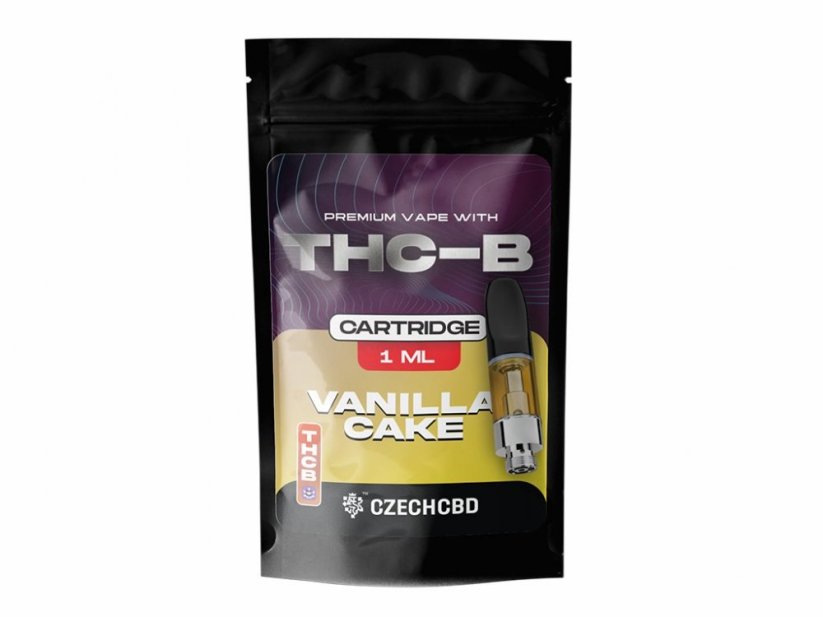 Czech CBD Cartucho THCB Bolo de baunilha, THCB 15%, 1 ml