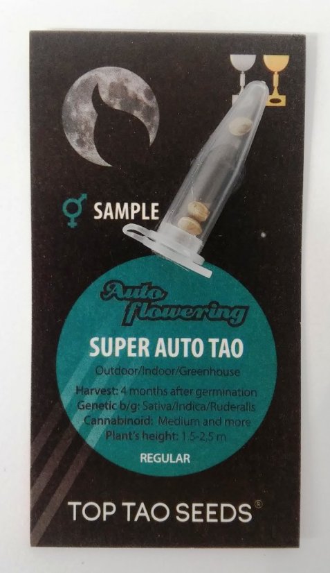 3x Super Auto Tao (tavalised automaatselt õitsevad seemned alates Top Tao Seeds)