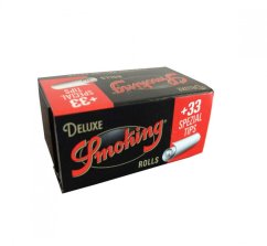 Smoking Papers Rolls - Deluxe med filtre