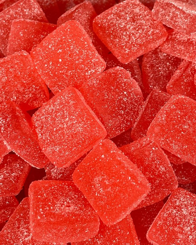 Delta Munchies Fruit Punch HHC košļājamās konfektes, 625 mg, 25 gab.
