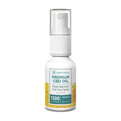 Harmony CBD Spray Oral Care, 1500 mg, 15 ml, sítrus